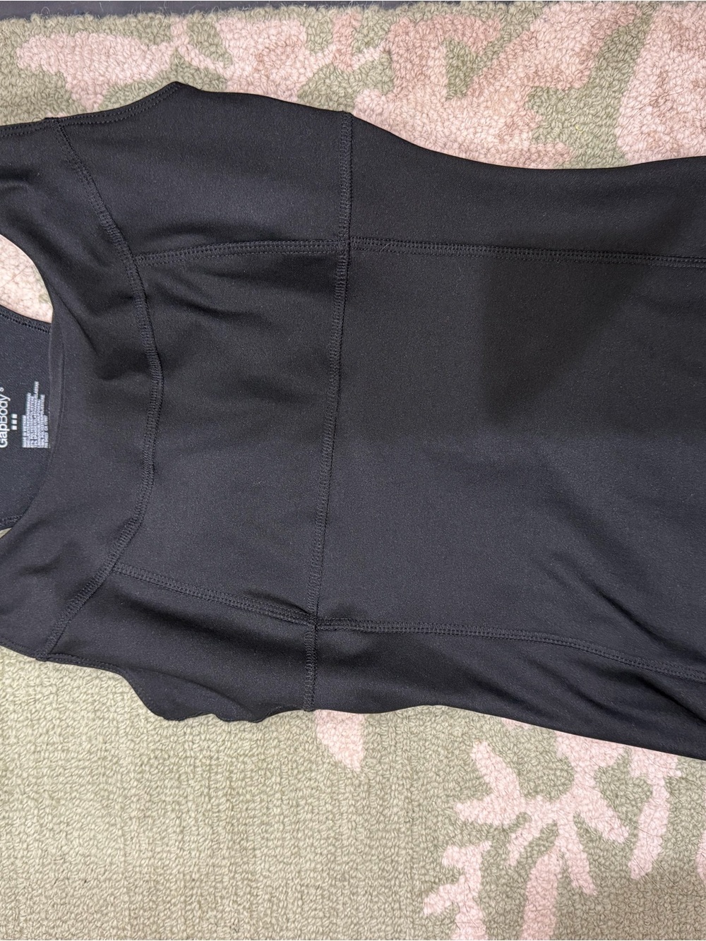 Women’s Gapbody Black Performance Tank Top